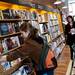 Ann Arbor Pioneer student Sarah Adams selects a book to purchase at Literati Bookstore on Monday, April 1. Adams heard about the store from her mother. Daniel Brenner I AnnArbor.com